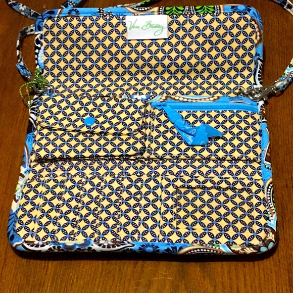 NWT Vera Bradley sleek wallet in Bali blue - Picture 3 of 7
